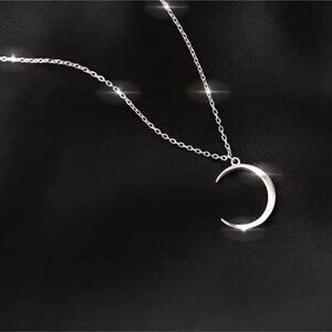 Dainty Heart Pendant Shiny Choker Necklace 925 Sterling Silver Necklace Gold